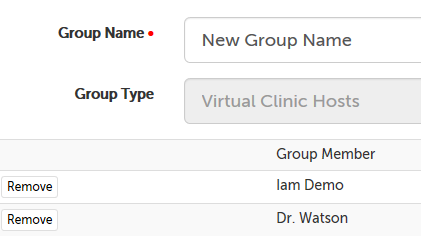 New Group Name